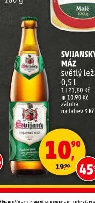 Svijanský Máz světlý ležák