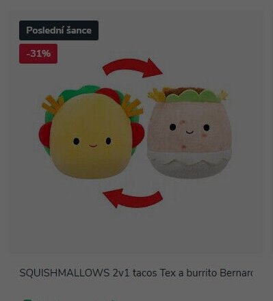 SQUISHMALLOWS 2v1 tacos Tex a burrito Bernar