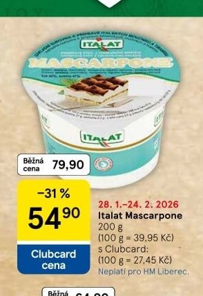 Italat Mascarpone 200 g