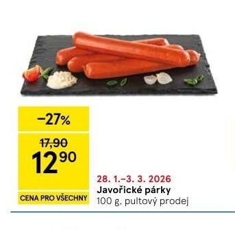 Javořické párky