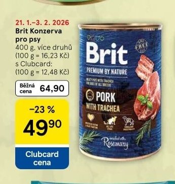 Brit Konzerva pro psy