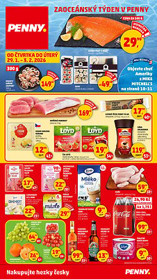 aktuální leták Penny Market 29.1.2026-3.2.2026