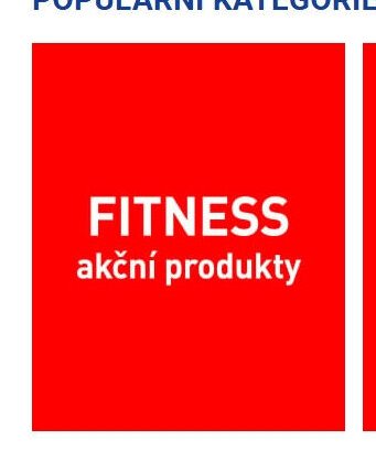FITNESS aktuální produkty