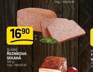 Sláma Řezníkova sekaná