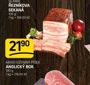 Maso Uzeniny Písek Anglický bok