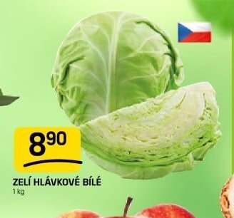 Zelí hlávkové bílé