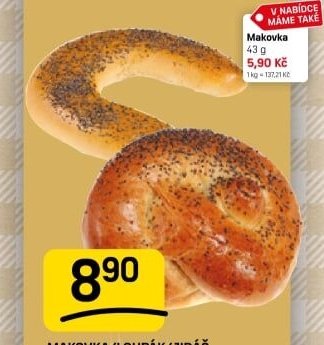 Makovka/loupák/jidáš