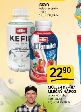 MÜLLER KEFÍR/MLÉČNÝ NÁPOJ
