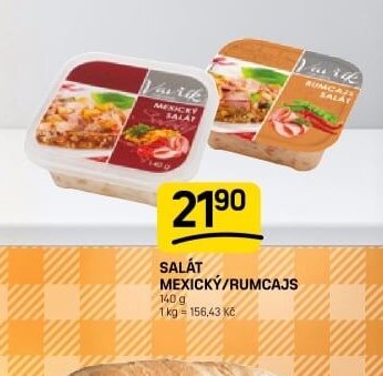 SALÁT MEXICKÝ/RUMCAJS