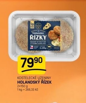 KOSTELECKÉ UZENINY HOLANDSKÝ ŘÍZEK