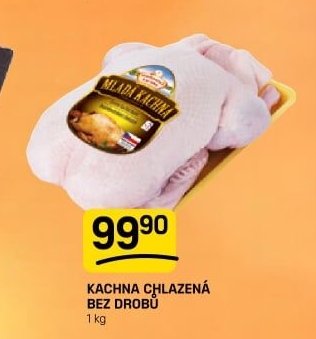 KACHNA CHLAZENÁ BEZ DROBŮ