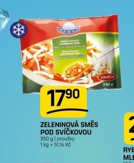 ZELENINOVÁ SMĚS POD SVÍČKOVOU