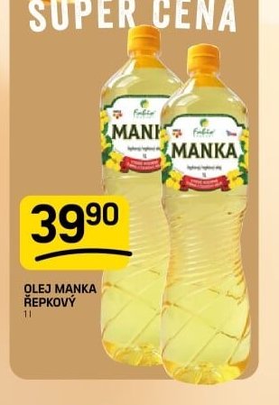 OLEJ MANKA ŘEPKOVÝ