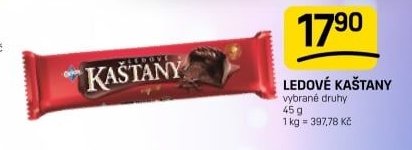 LEDOVÉ KAŠTANY