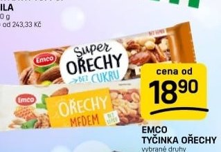 EMCO TYČINKA OŘECHY