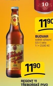 Regent 11 Třeboňské pivo