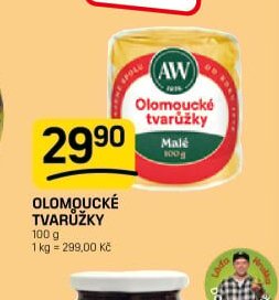 OLOMOUCKÉ TVARŮŽKY