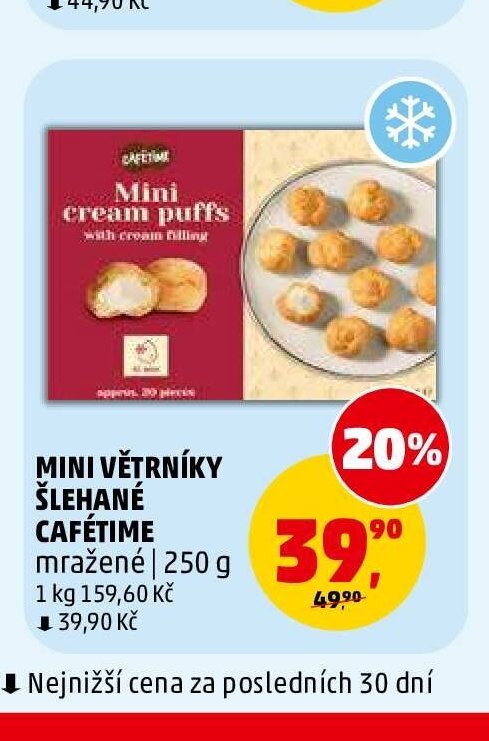 MINI VĚTRNÍKY CAFÉTIME mražené
