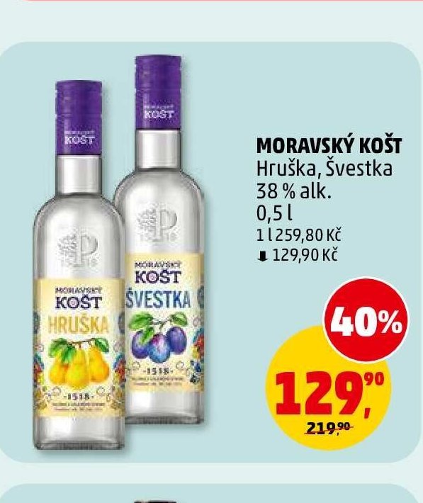 Moravský Košt Hruška, Švestka