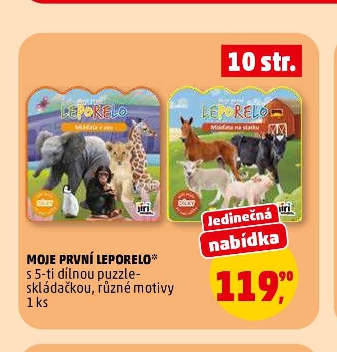 MOJE PRVNÍ LEPORELO