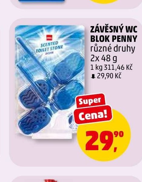 Závěsný WC blok Penny
