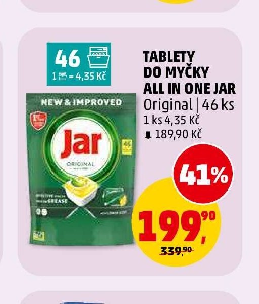 Tablety do myčky All in One Jar