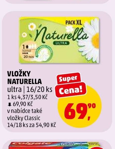 Vložky Naturella