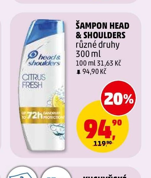 Šampon Head & Shoulders