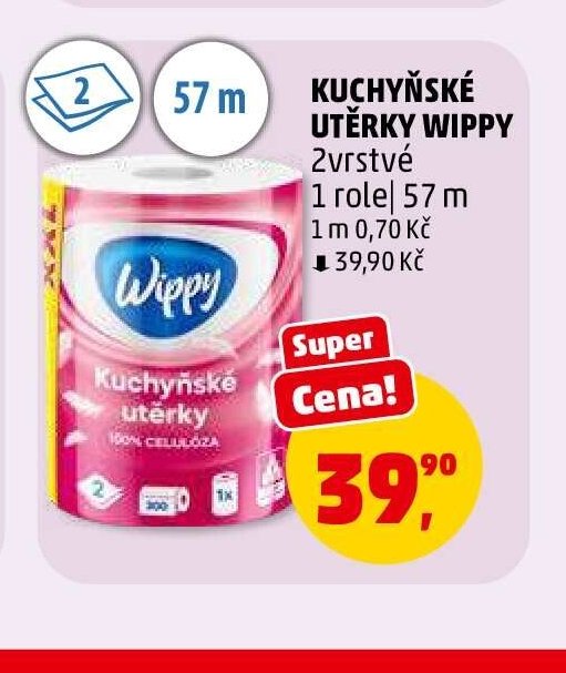 Kuchyňské utěrky Wippy