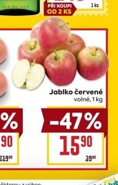Jablko červené