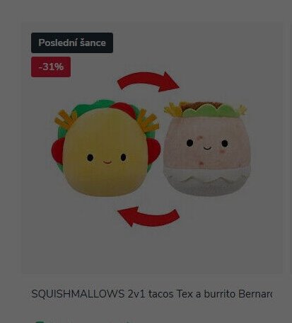 SQUISHMALLOWS 2v1 tacos Tex a burrito Bernard