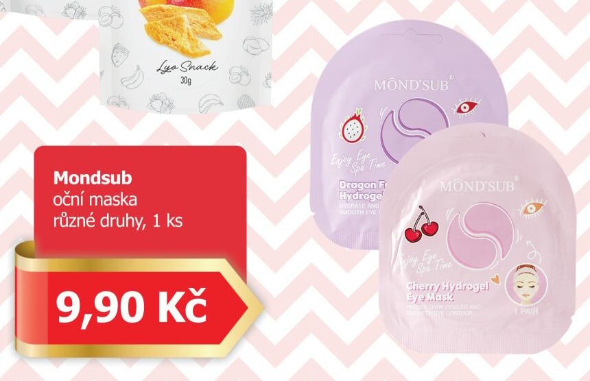 Mondsub oční maska různé druhy, 1 ks