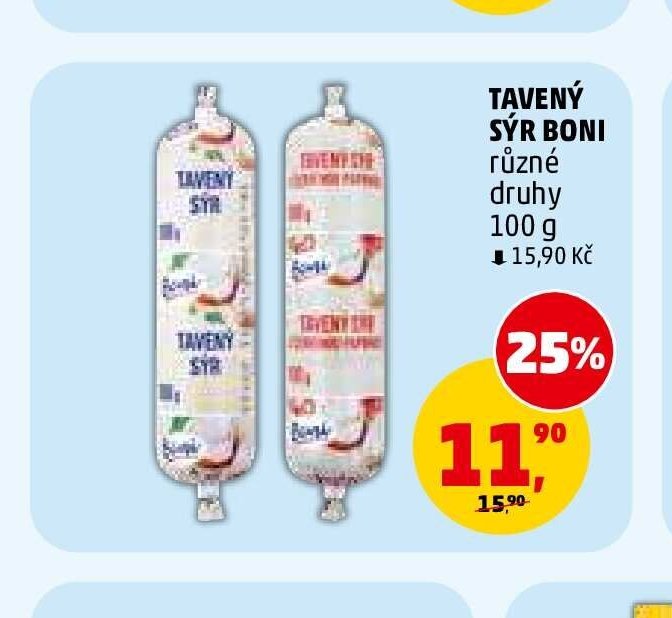 Tavený sýr Boni