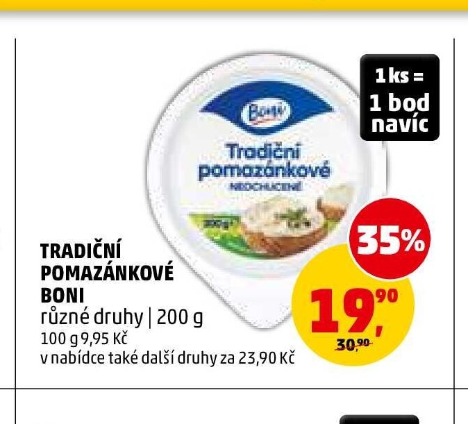 Tradiční pomazánkové Boni