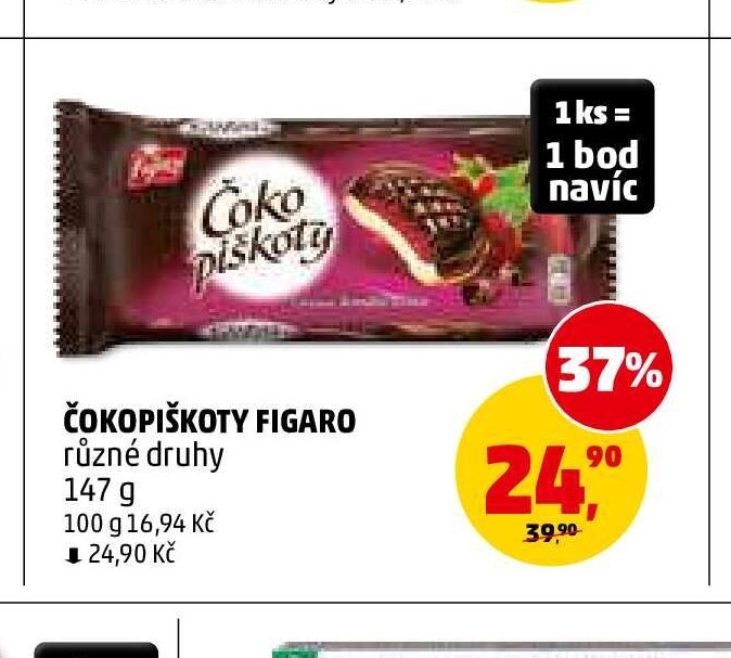 Čokopiškoty Figaro