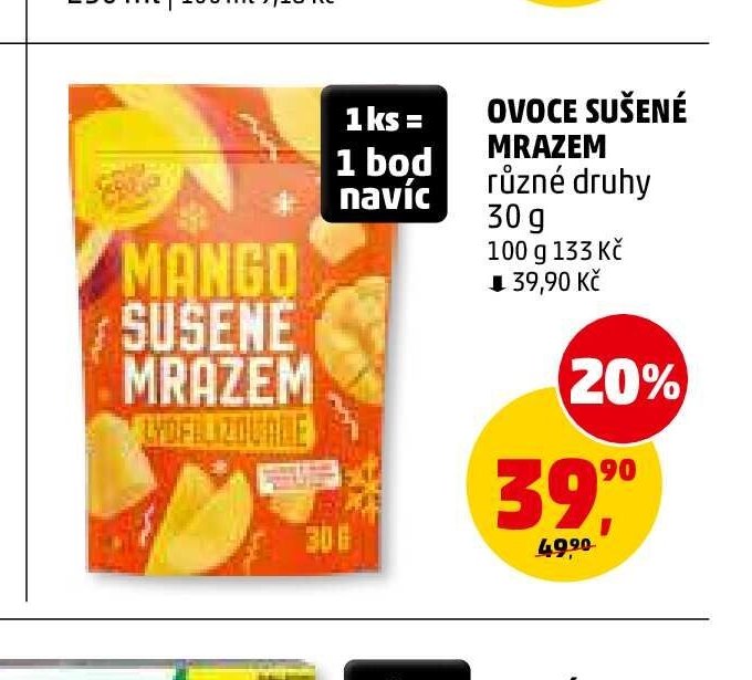 Ovoce sušené mrazem