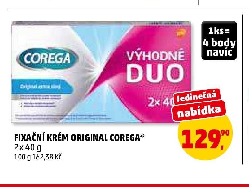 Fixační krém Original Corega