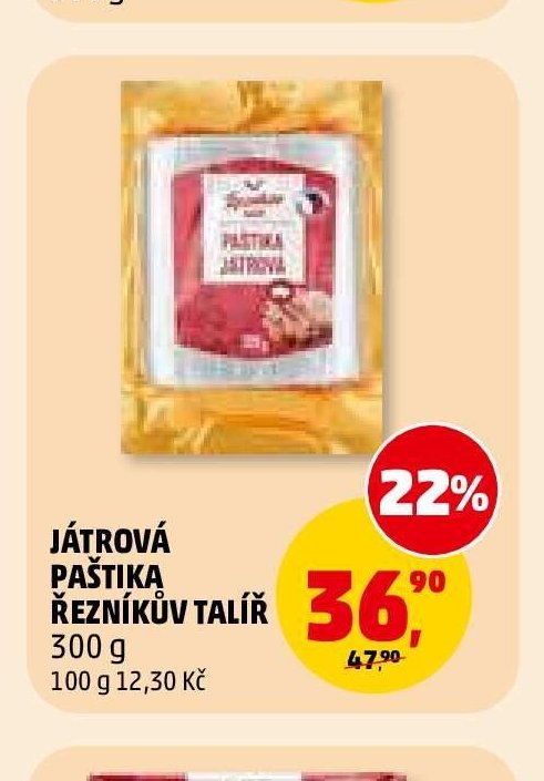 Játrová paštika Řezníkův talíř