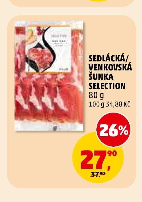 Sedlácká/Venkovská šunka Selection