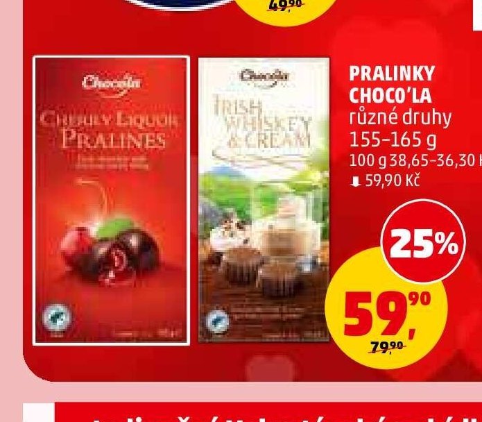 Pralinky Choco'la