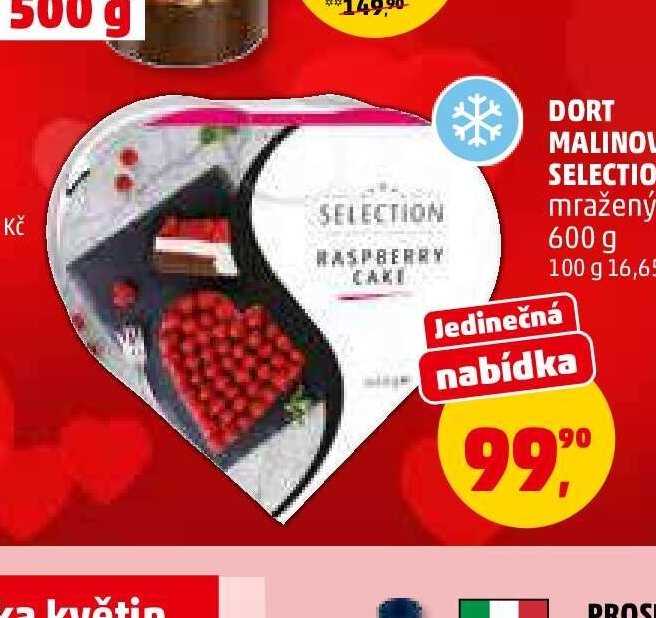 Dort malinový Selection