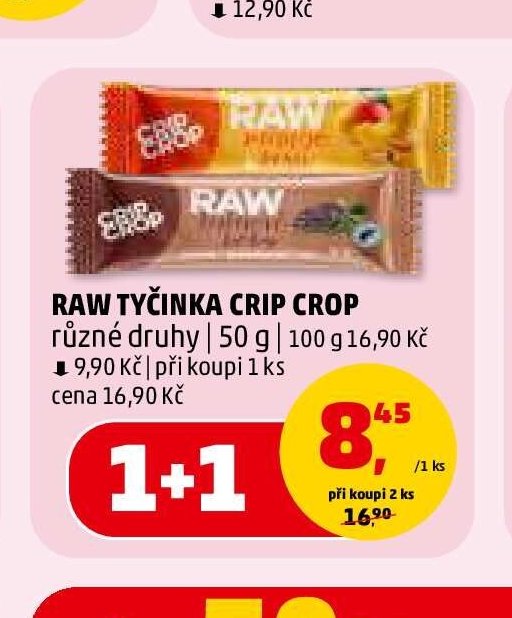 RAW TYČINKA CRIP CROP