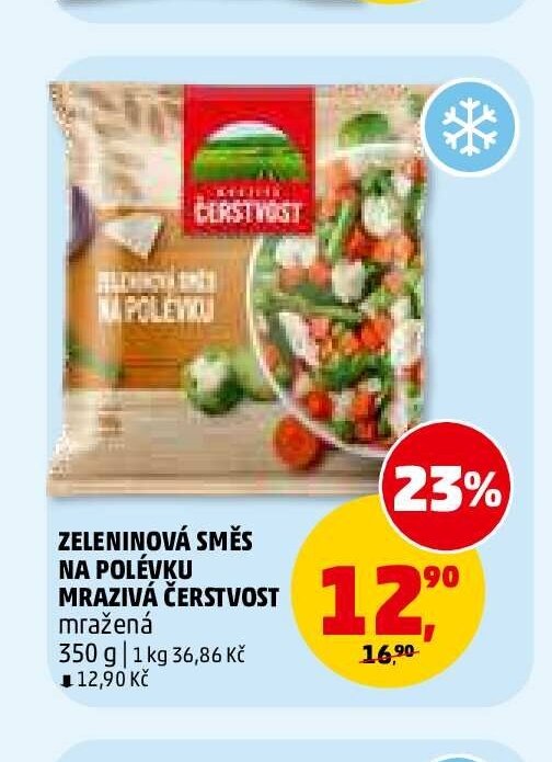 ZELENINOVÁ SMĚS NA POLÉVKU MRAZIVÁ ČERSTVOST