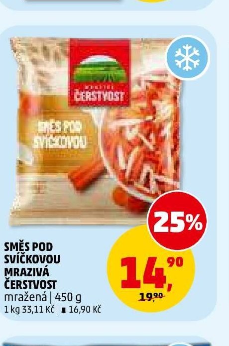 SMĚS POD SVÍČKOVOU MRAZIVÁ ČERSTVOST