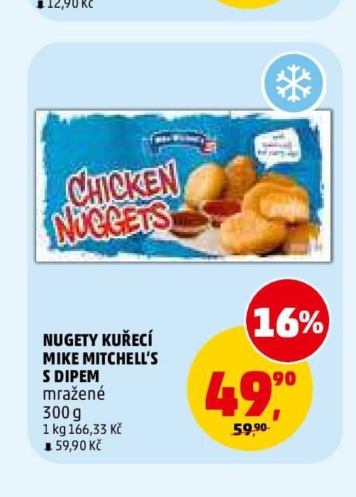 NUGETY KUŘECÍ MIKE MITCHELL'S S DIPEM