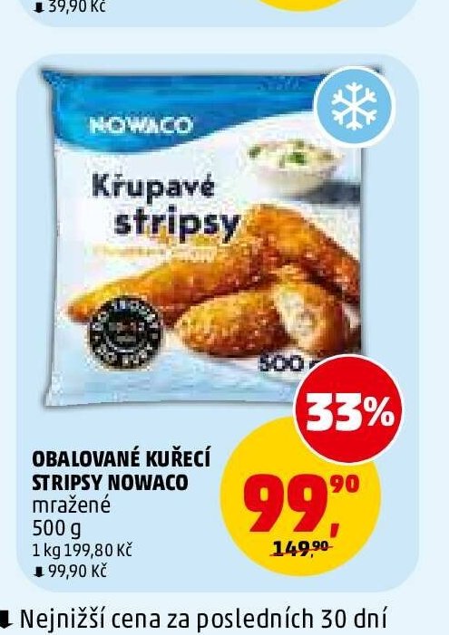 OBALOVANÉ KUŘECÍ STRIPSY NOWACO