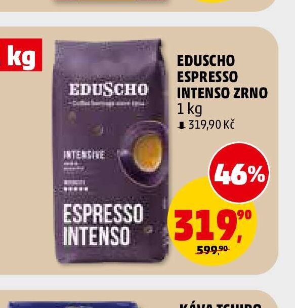 EDUSCHO ESPRESSO INTENSO ZRNO