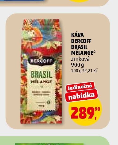 KÁVA BERCOFF BRASIL MÉLANGE
