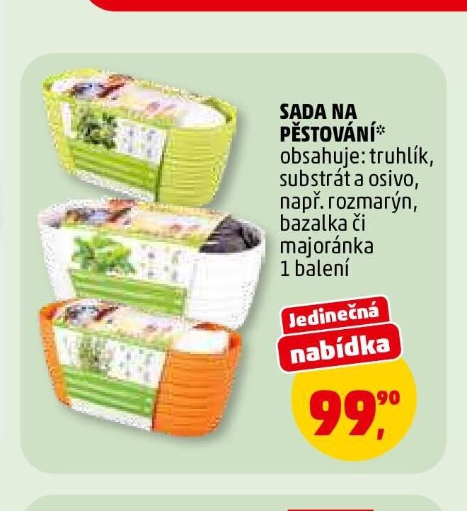 SADA NA PĚSTOVÁNÍ