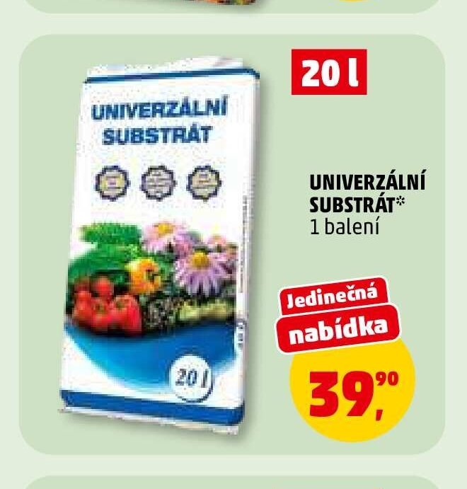 UNIVERZÁLNÍ SUBSTRÁT